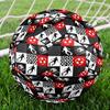 Fußball-Thema Größe 5 Fußball, Geeignet für Indoor- und Outdoor-Spiele, ein Geschenk für jeden geeignet.