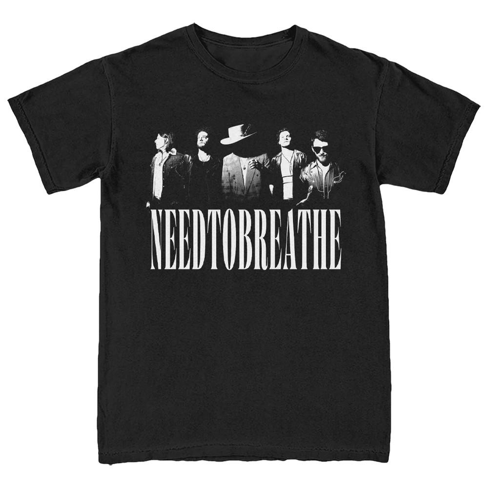 NEEDTOBREATHE Gift For Friends Black T-Shirt Cotton All Size Unisex T-Shirt S