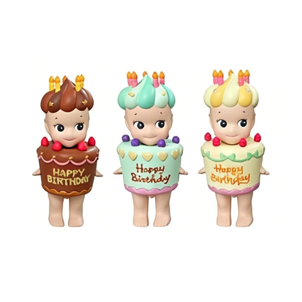 Hot Anime Figure Blind Box Birthday Cake Series New York Mysterious Angel Blind Box Gifts Birthday Gift Children's Gift