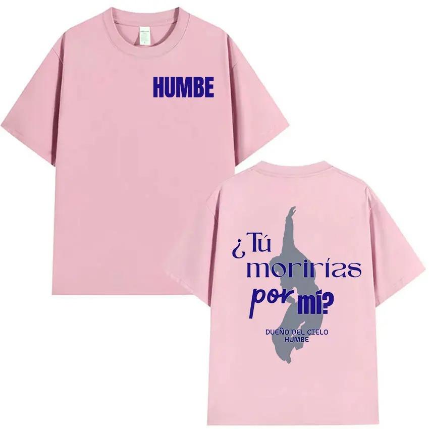 Humbe Dueno Del Cielo 2026 Tour T-Shirt Herren Vintage Hohe Qualität Mode T-Shirt Freizeit 100% Baumwolle Kurzarm T-Shirt