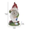 Fairy Holding Light Globe Sculpture Outdoor Solar Night Light Statue Garden Courtyard Lighting Decoration