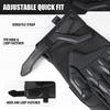 Men Gloves Touch Screen Sports Outdoor Hiking Cycling Hunting Riding Bike Rubber Protective Gear Non-slip Black Men