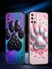 Phone Case For Oneplus 13R 13 12 10T 11 R10 Nord N100 N200 N10 9 9R CE 2 3 Z Pro Lite 5G Soft TPU Cover Og Paw Print Aesthetics