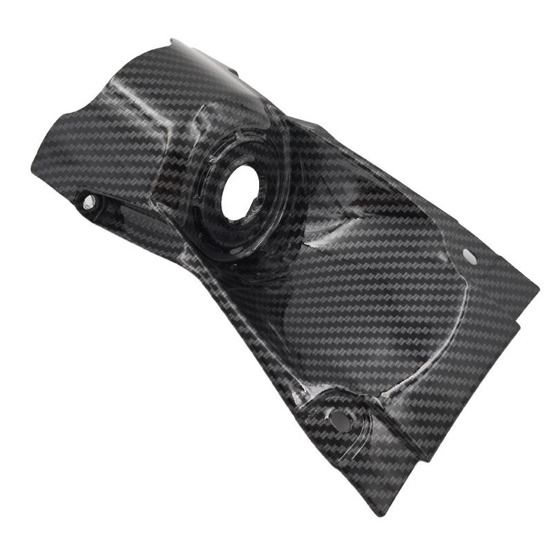 Черная крышка замка зажигания и двери из углеродного волокна Черная крышка ключа замка из углеродного волокна Черная крышка ключа замка Z ABS из углеродного волокна Черная крышка ключа замка ABS