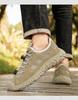 Men's Breathable Mesh Non-Slip Casual Shoes for Work and Sports