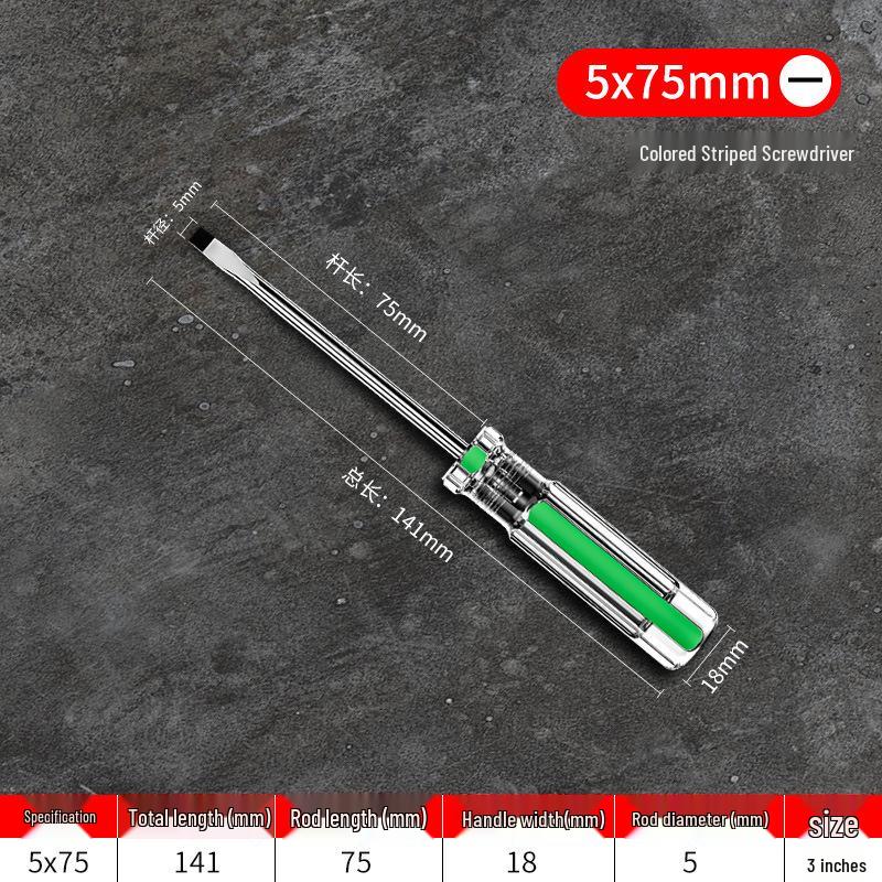 Shengda Strong Magnetic Torx and Phillips Screwdriver Set with Crystal Clear Handles