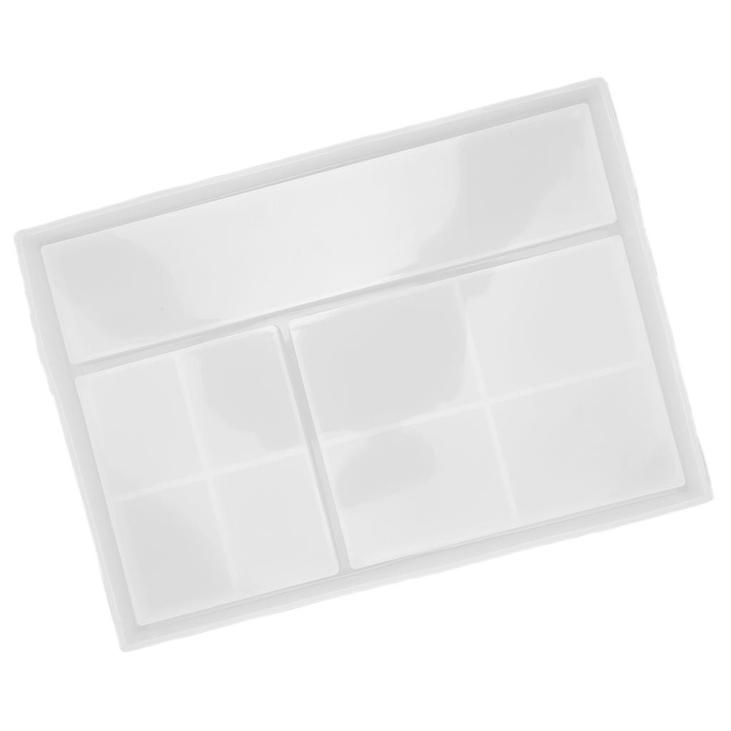 DIY Crystal Epoxy Tray Mold Reusable Easy To Demold Multi Grid Jewelry Box Molds
