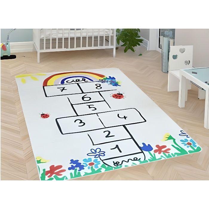 Tapis - MANI TEXTILE - MARELLE - Beige - 80x150 cm - Synthétique - Moderne