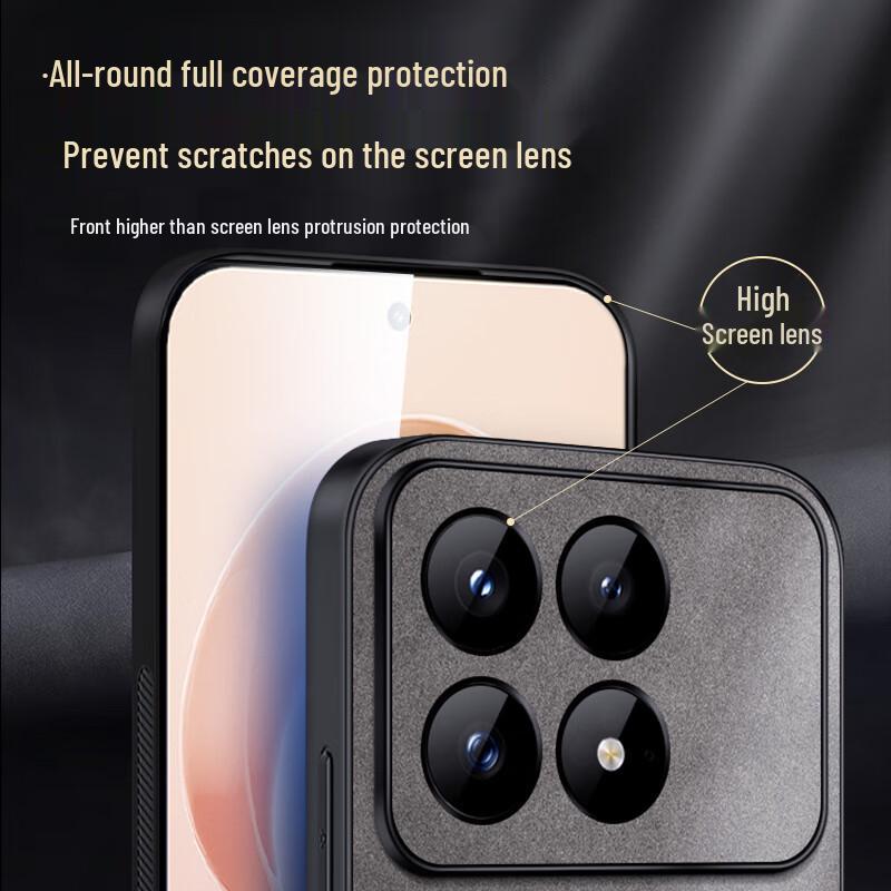 Shangsu Redmi K90 Serie Wildleder-Haptik Handyhülle