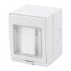 Outdoor Doorbell Switch with Integrated Waterproof Wall Socket IP55 Certified for Harsh Weather and 250V Applications