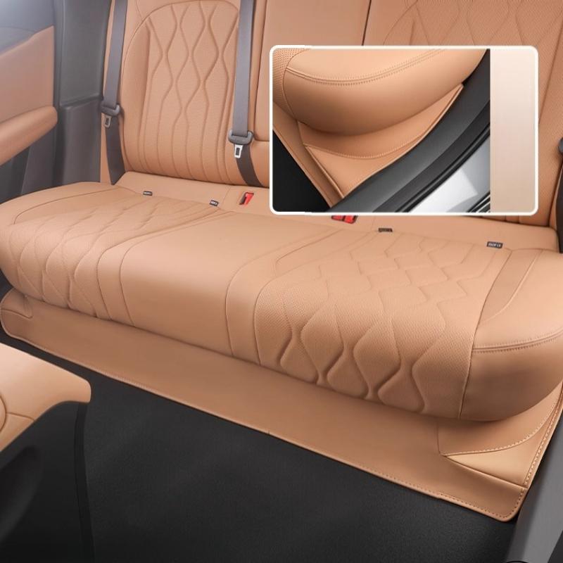 For Anti-kick Leather Under The Rear Seat of Galaxy A7 Suede Anti-kick Pad Anti-kick Protective Plate Interior Modification