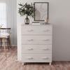VidaXL Buffet HAMAR White 79x40x103.5 Cm Solid Pine Wood 340425