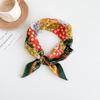 Polka dot silk scarf women's spring and summer new Korean ins versatile neck protection scarf fashion headscarf square scarf silk scarf