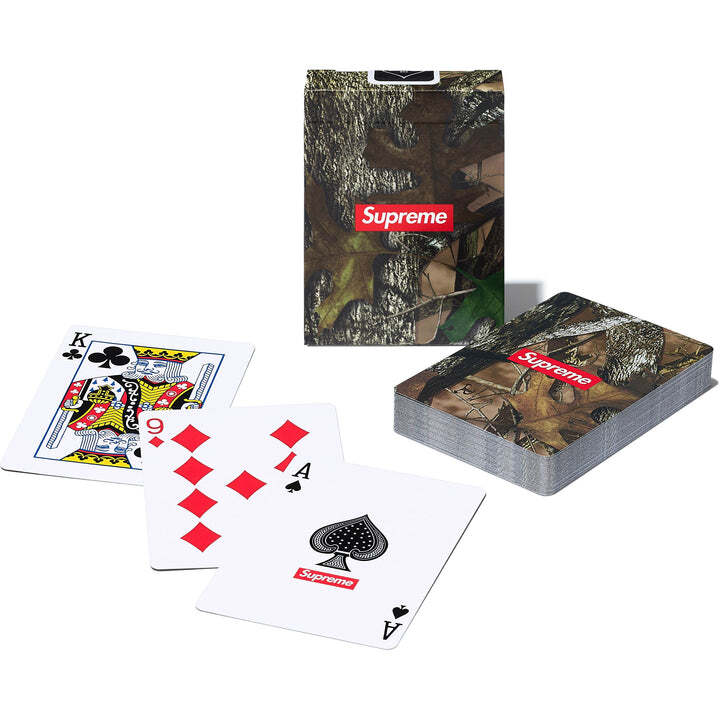 Supreme Camo Playing Cards Camo One-Size