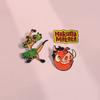 Unique Cartoon Animal Brooch In Alloy Material For Stylish Unisex Decoration In 2024 Summer Fashion