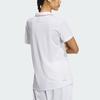 Adidas Club Tennis Polo Shirt With Colorblock Logo Women Tops White IV7581