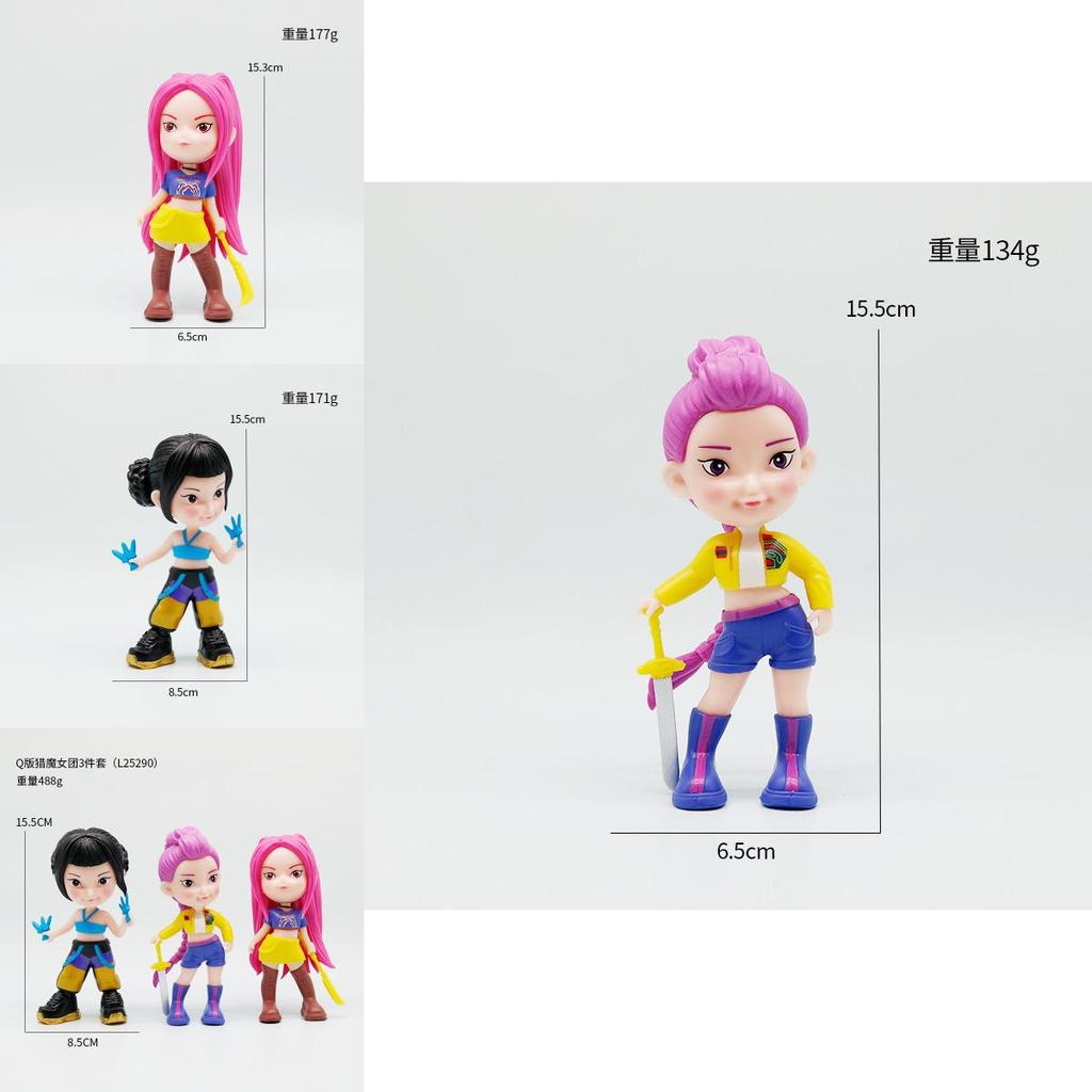 Kpop Demon Hunters Pvc With Collectible Figures For Anime Collectors