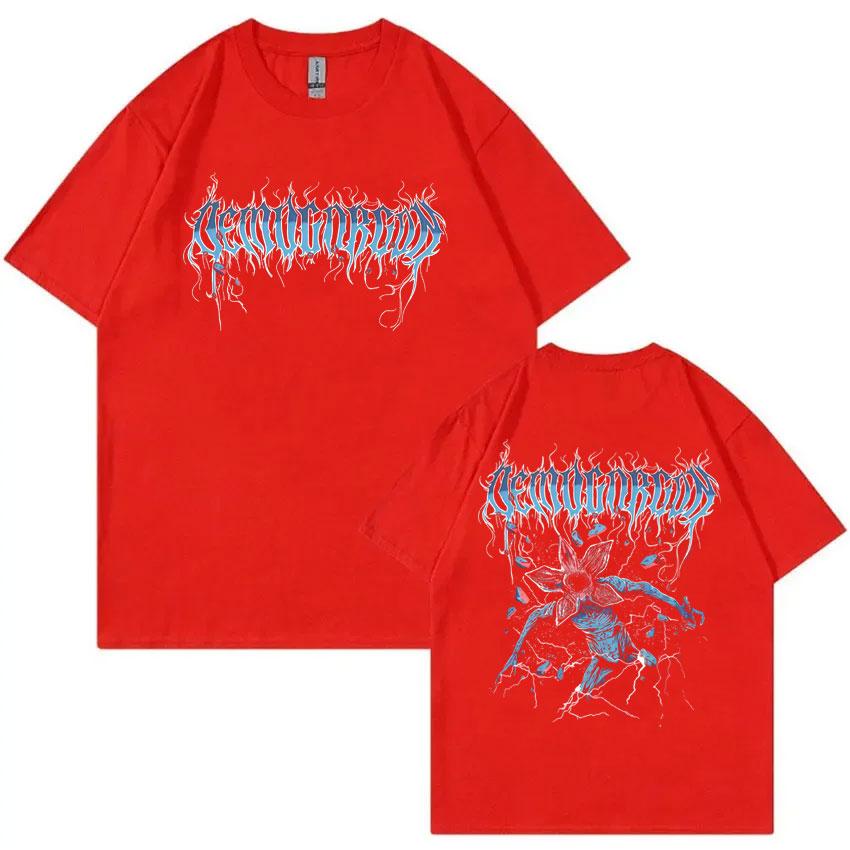 

The Demogorgon Cannibal Flower Monster Tshirt Unisex Women Clothing Fashion Casual Humor T Shirts Male Oversized Cotton Tshirts S