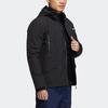 Down Jackets Men's Black Hooded Thickened Other HG3927