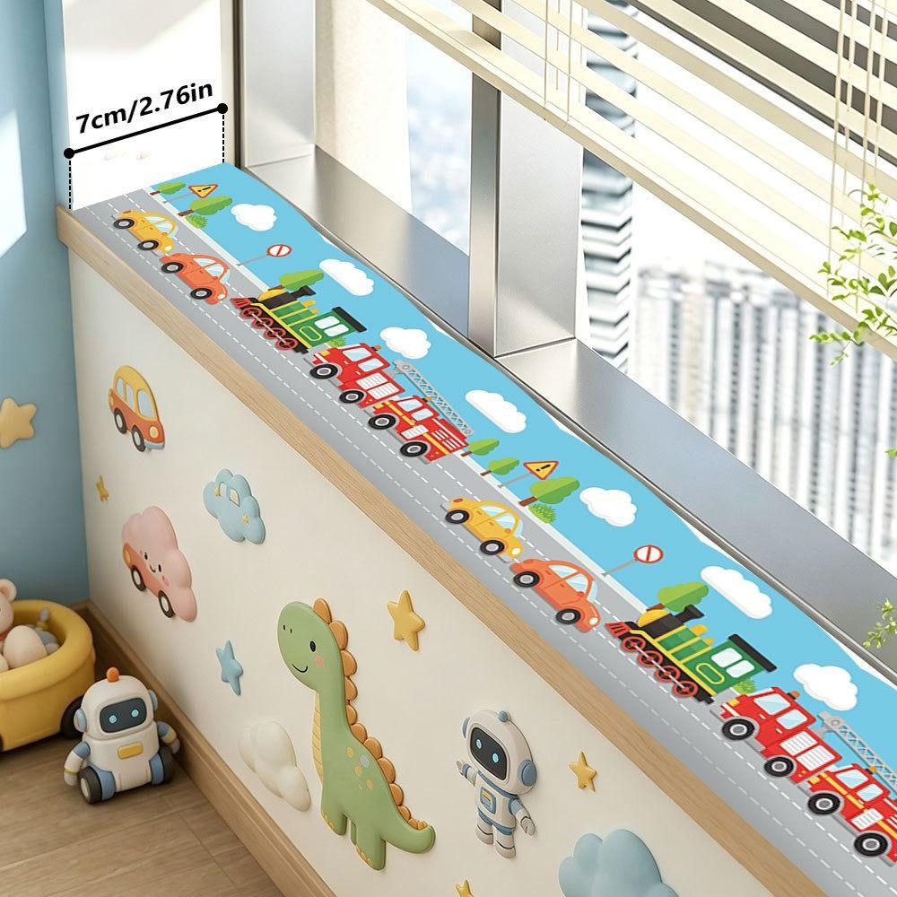 Scalloped Edge Bulletin Board Border 10m/Roll Decorative Board Border Sticker  Classroom Decor