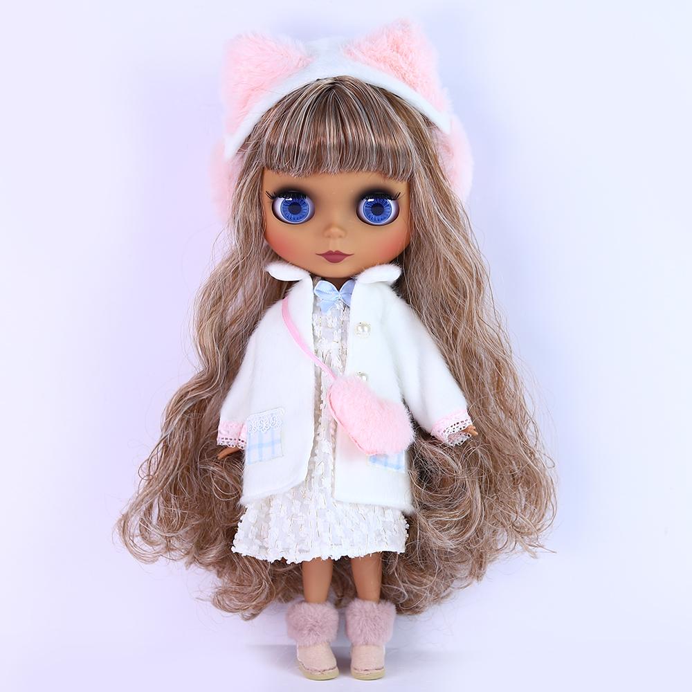 ICY Blyth Puppe 1/6 Puppe BJD Gelenkkörper Tan Haut Mattes Gesicht 30cm Spielzeug Geschenk Anime Girl SD