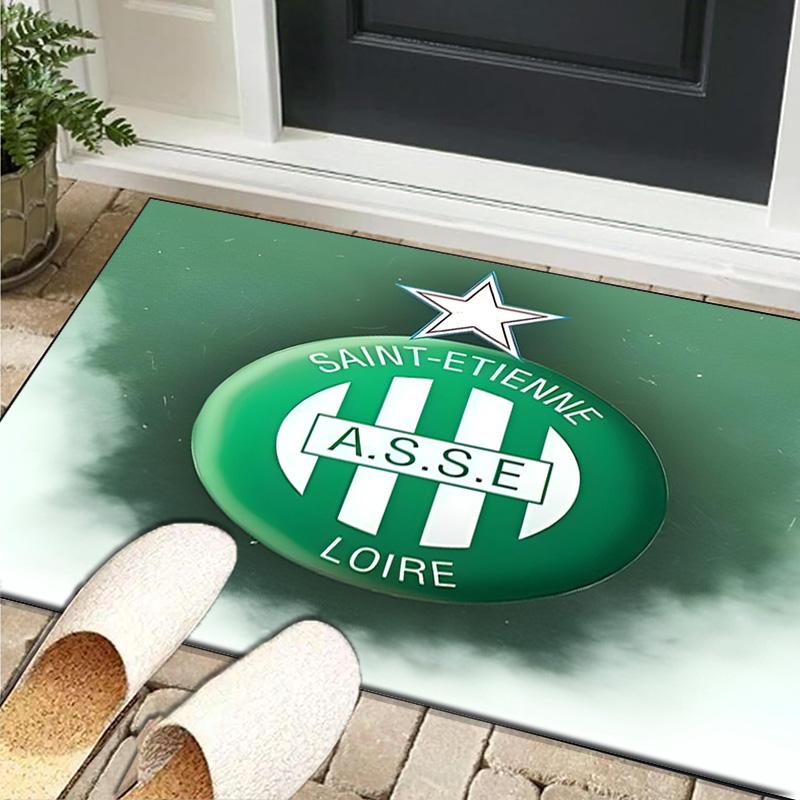 1PC rug Saint-etienne Football Club Carpet, Chair Rug,Area Rug for Office Bedroom living rooms bedroom, Doormat decor Christmas fan gifts