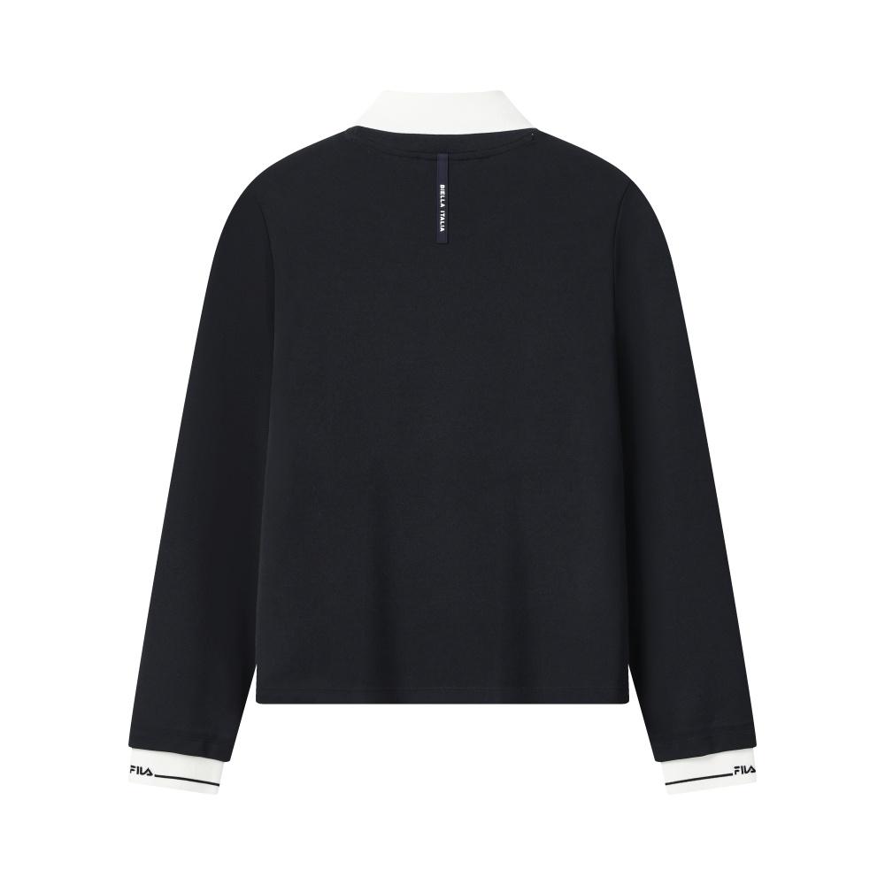 Fila Emerald Fashion Simple Classic Comfortable Long Sleeve T-Shirt Women Tops F11W544203FNV