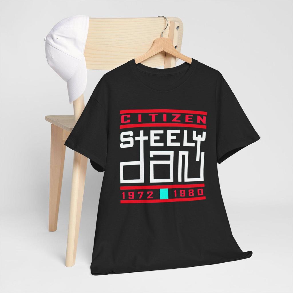 Steely Dan Citizen Pop Rock Band Legend Navy Black Tees T-Shirt Size S-5XL