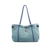 2024 New Fluffy Bag Casual Versatile Cute Large Capacity Tote Bag Student Class Handheld Plush Shoulder Bag