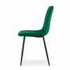 Lava Chair - Dark Green Velvet X 2