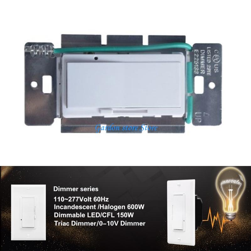B0KB 3 Way Circuit Compatible LED Dimmer Switches with Slide Control & Temperature Defense Suitable for Residential Use