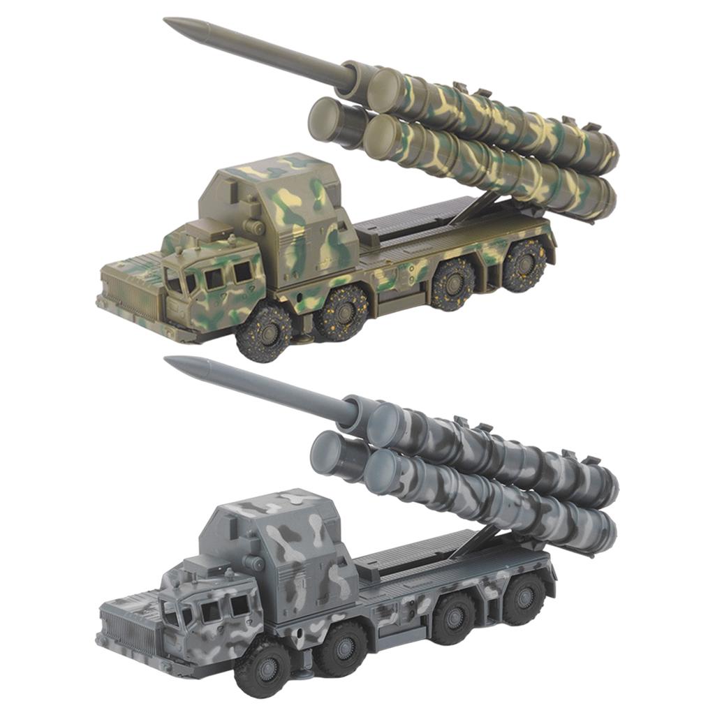 1/72 S-300 Russian Missile Launcher Vehicle Toy Simulated Model Toys