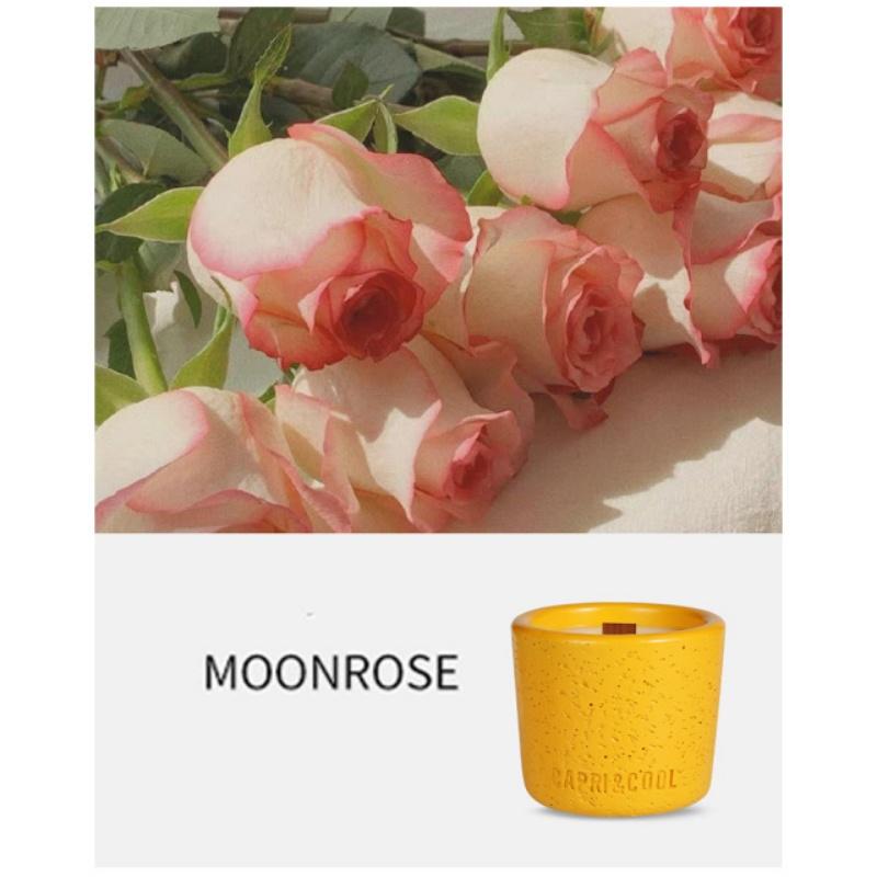 Scented Candle Green Tea Rose Couples Romantic Incense Candles Fragrance Candle Jar Birthday Gifts for Relaxation Yoga Bathing