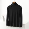 Women's Fashion Solid Colour Long Sleeve Fleece Thickened Top
