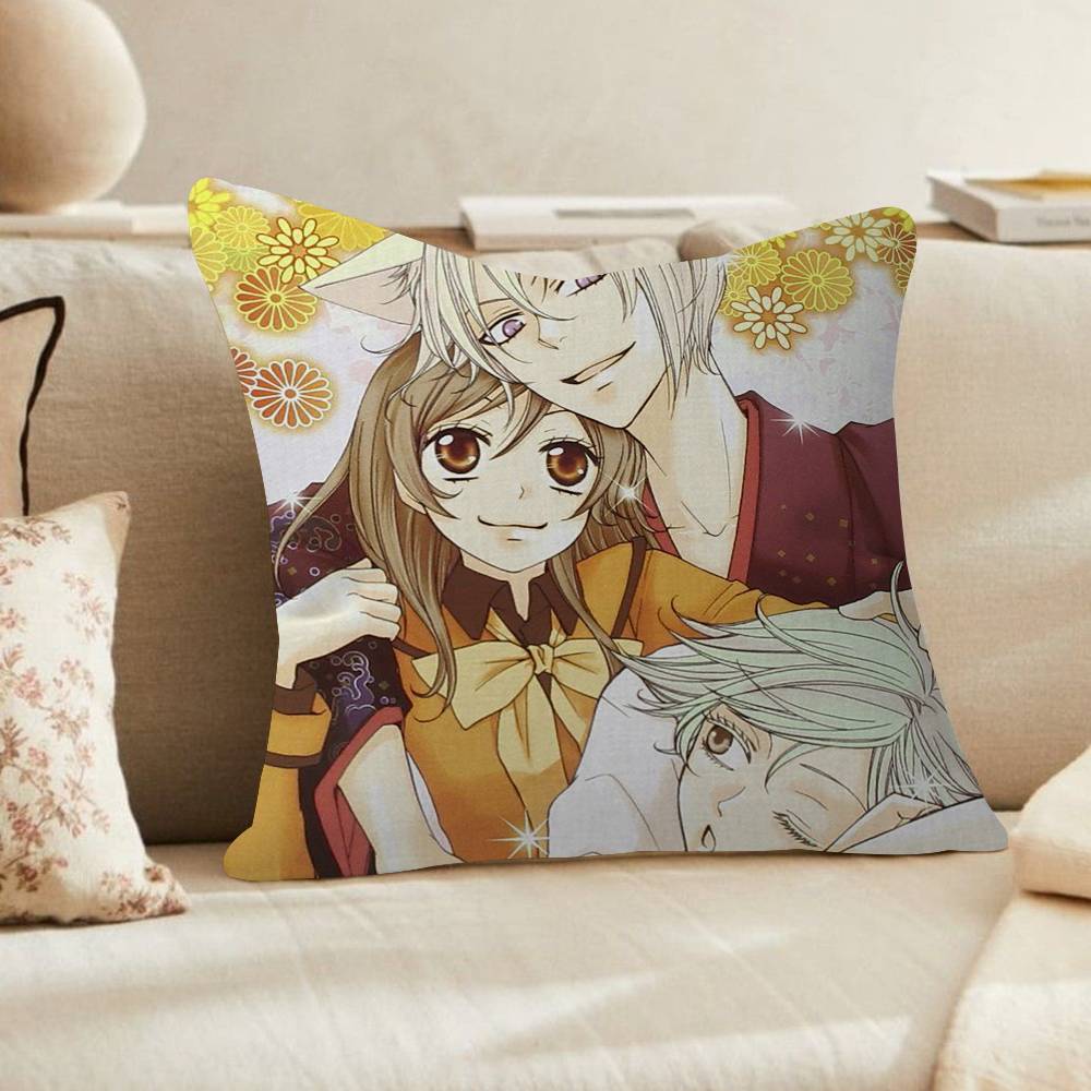 Anime KKamisama Kiss HajimemashitaMT Cushion Cover Inches Farmhouse Decor Home Throw Pillow Covers for Couch Decorations