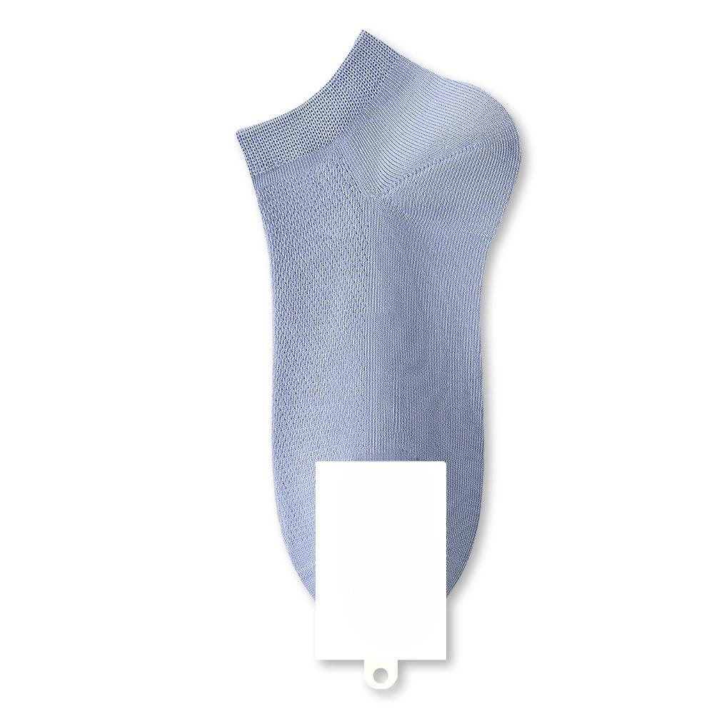 

Женские летние повседневные носки из чистого хлопка, сетчатые, влагоотводящие, бесшовные, антибактериальные, не сползающие с пятки 1 pair