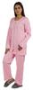 Moomaya Womens Solid 2 Pcs Nightwear Set Sleepwear Top & Pajama PJ NightSets