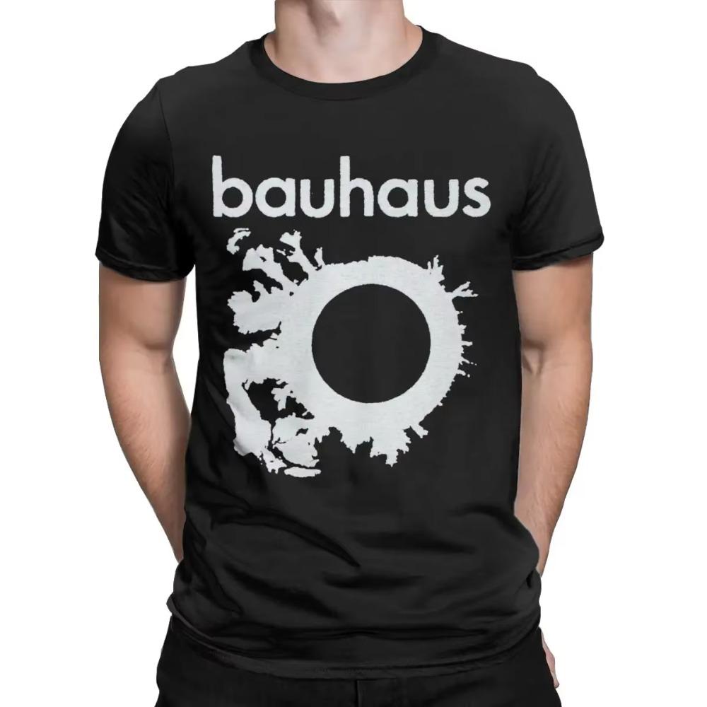 Men's T-Shirts The Round Lights Bauhaus Novelty Cotton Tee Shirt Short Sleeve T Shirts Round Collar Clothing Gift Idea