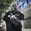 Hip Hop Casual Sport Chest Bag Men Women Large Capacity Techwear Style Waterproof Fanny Pack Multifunction Crossbody Hand Bag