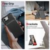 Flip Wallet with Card Holder Phone Case for IPhone 16E 16 Plus 15 14 13 12 Mini Pro Max XS XR Bracket Leather Shockproof Cover