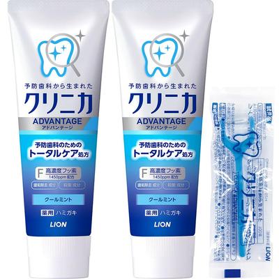 Advantage Toothpaste Cool Mint 130g X 2 Floss [Quasi-drug] +