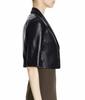 Cropped Handmade New Women's Stylish Leather Blazer Short Soft Lambskin Leather