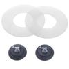 2Pcs Replacement Rubber Diaphragm Washer Fits All Siamp Fill Valves Ball Valve
