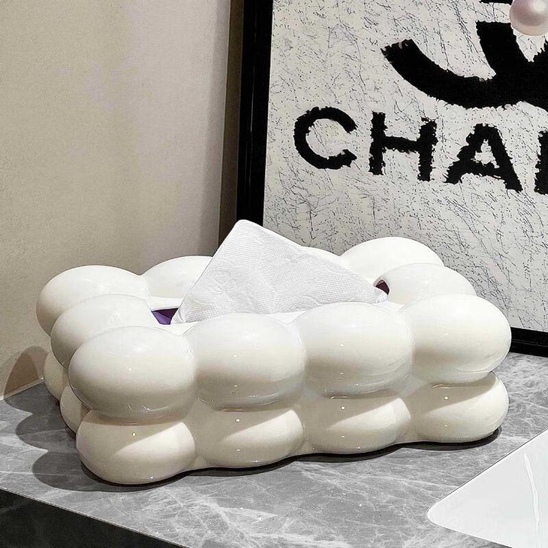 QX Ceramic Cheese Tissue Box