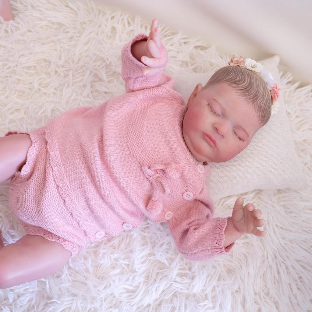 19-Zoll Realistisches Reborn Baby-Puppe Quinlyn