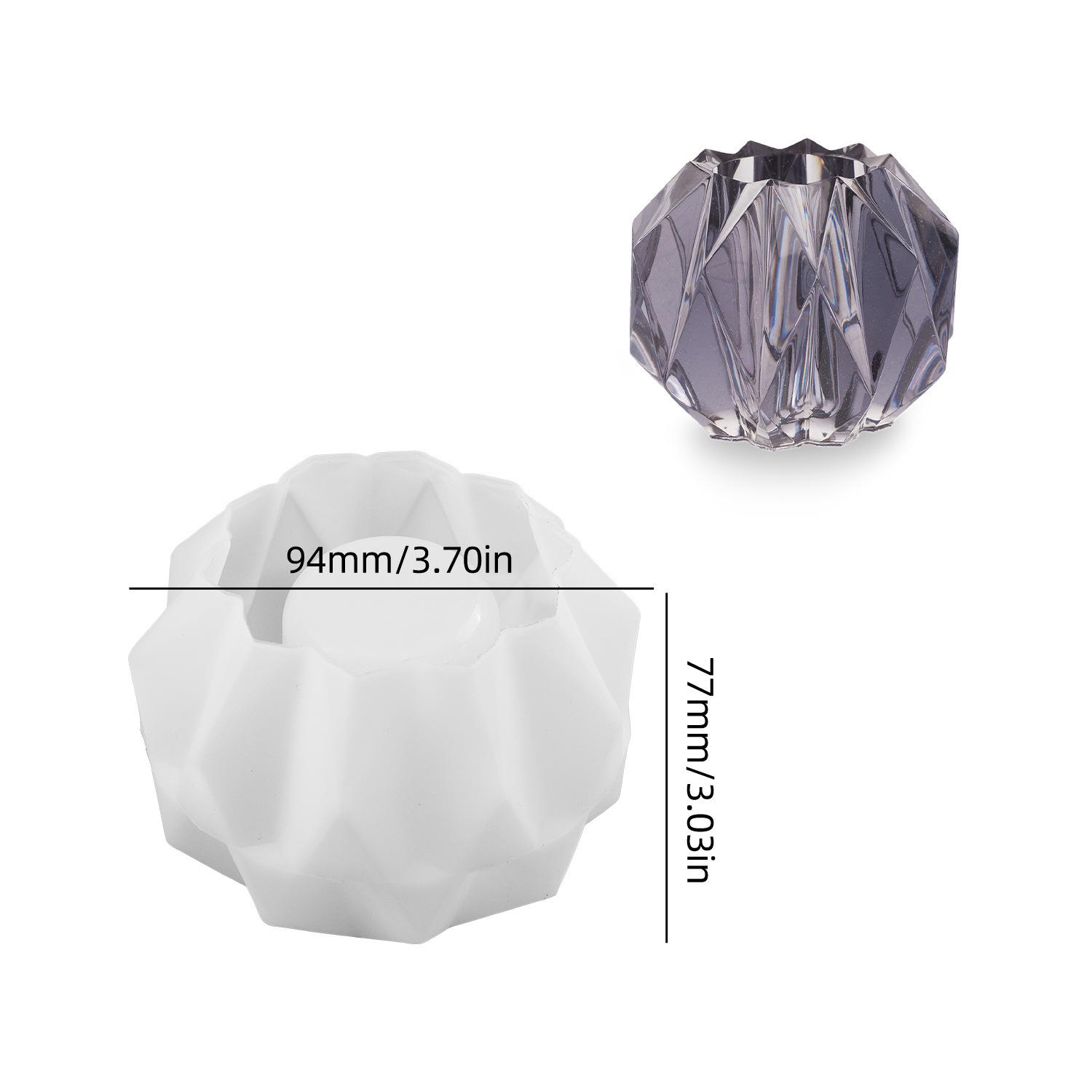 

Сделай сам форма для хрустальной капельницы, гранёная поверхность, креативность, коробка для хранения вазы, ваза-банка, зеркальная поверхность, силиконовая форма 1