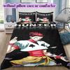 3D Printe Hunter X Hunter Anime Duvet Cover Pillowcase Bedding Set Boys Girls Single/Double/Queen Size Bed Kids Adult 2/3piece