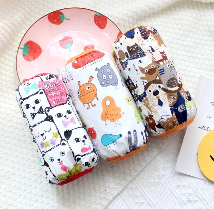 3 Pairs Baby Cotton Arm Sleeves - Stain-Resistant & Waterproof Cartoon Design for Autumn/Winter