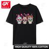 Sugar Skull Lovers Valentines Day Couple Matchings TShirts Cotton TShirts Unisex Top Tees Camisetas Group Dating TShirts