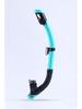 Two Treasures Full Dry Snorkel Set: Silicone Diving Mask with Tempered Glass for Children & Adults